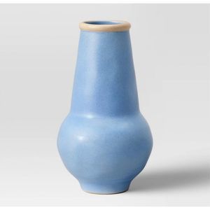 Tall Ceramic Vase Blue - Threshold™